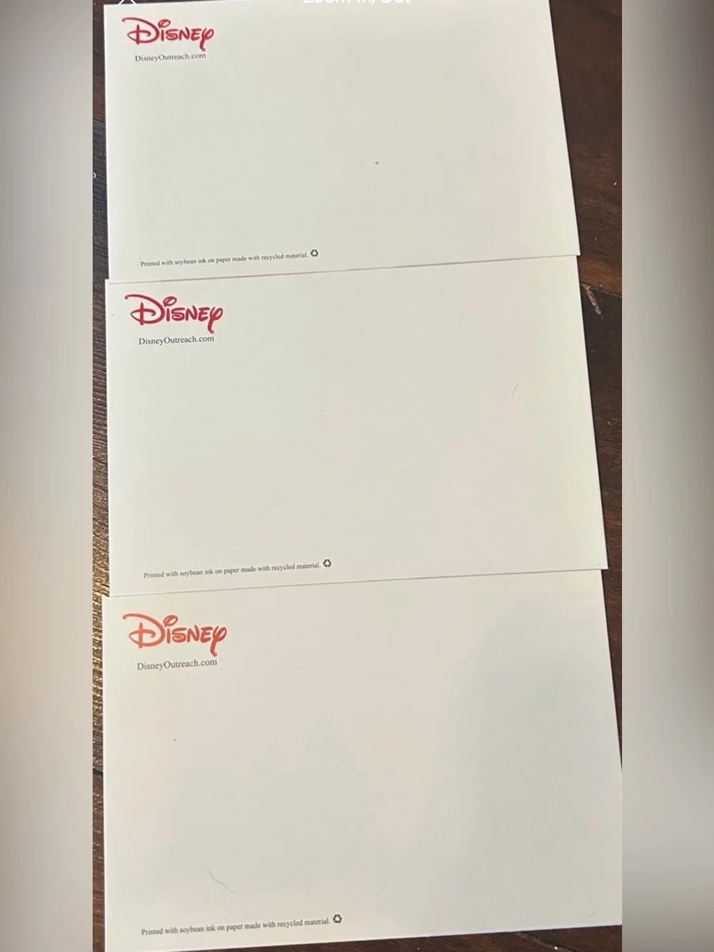 Disney Hand Mickey Salutes America Patriotic Postcard